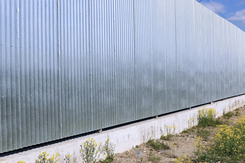 Galvanized Fence Installation